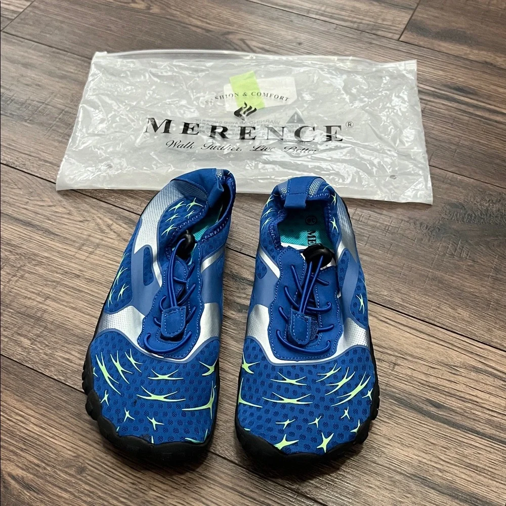 Brand New Merence Blue Kids Water Shoes